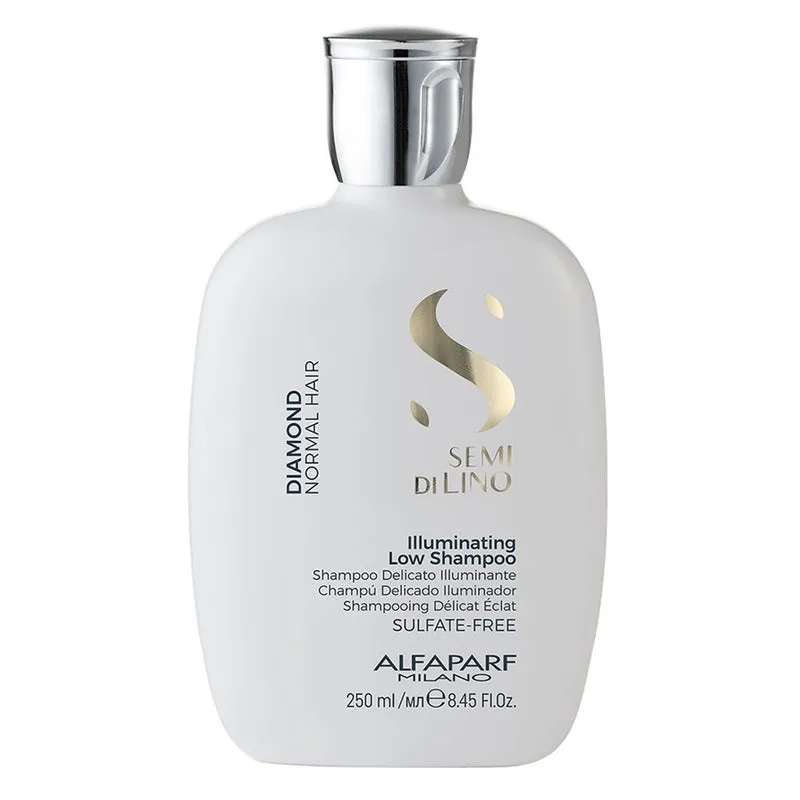 Alfaparf Milano Semi Di Lino Diamond Illuminating Sulfate Free Low Shampoo For Normal Hair 250ml