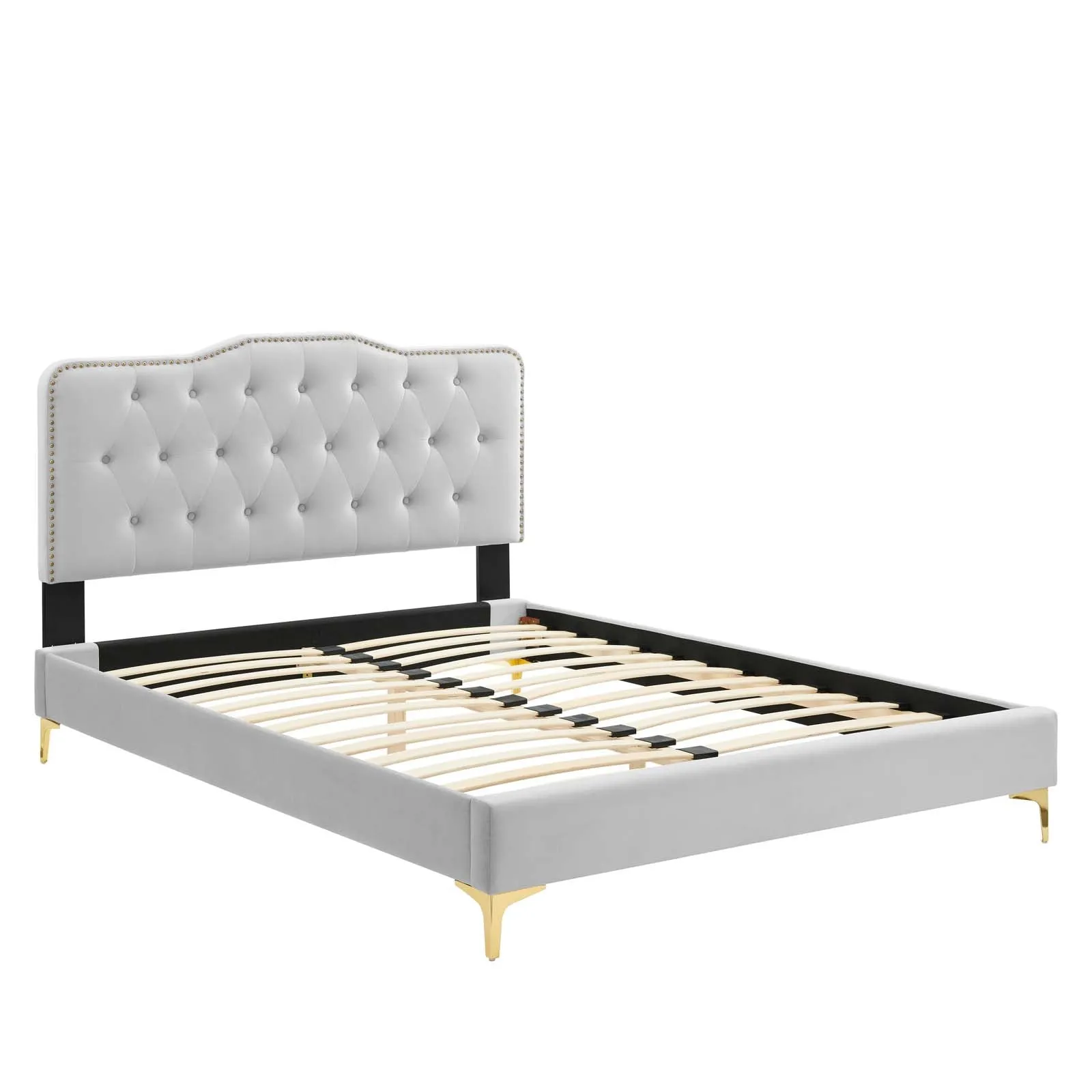 Amber Tufted Performance Velvet Twin Platform Bed By Modway - MOD-6778