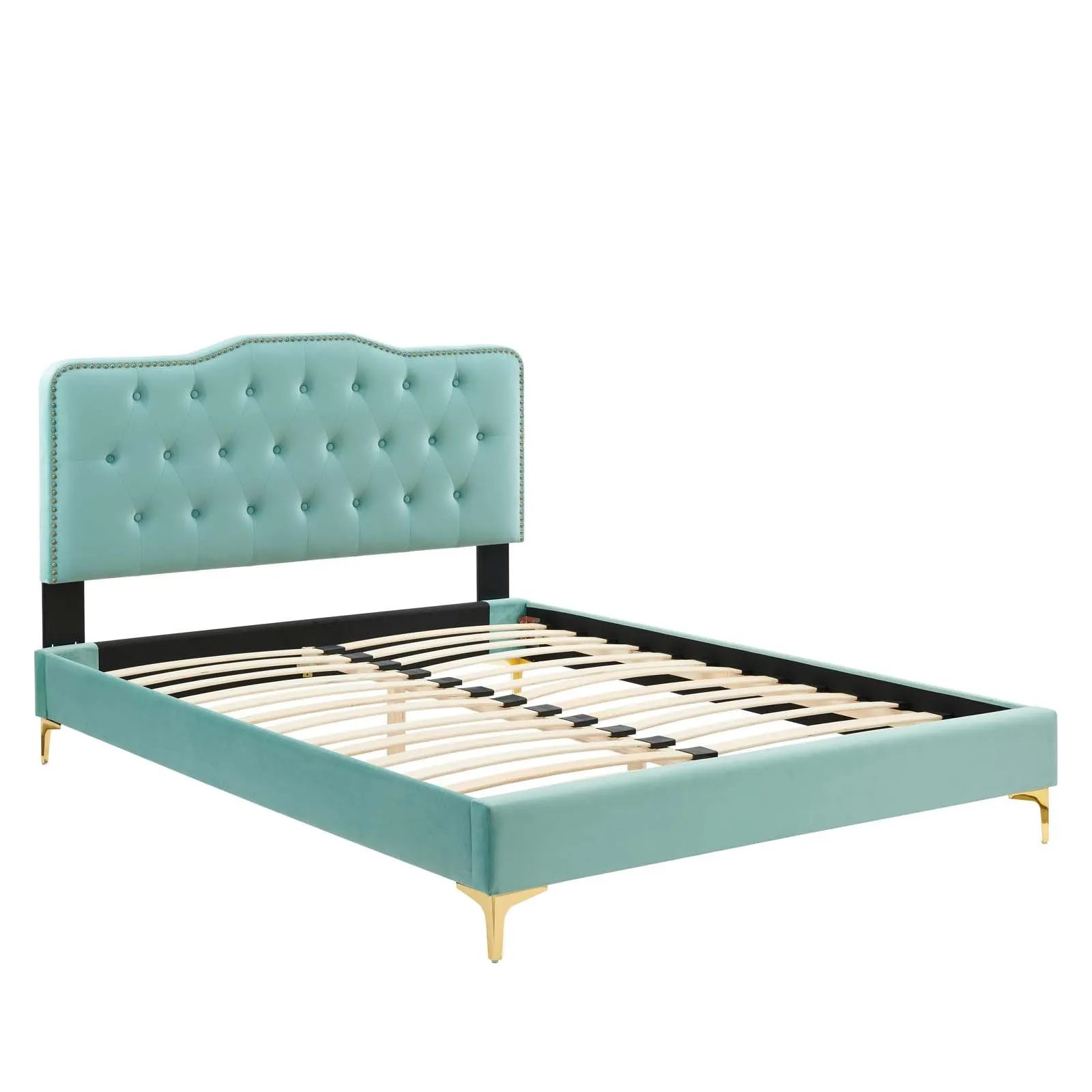 Amber Tufted Performance Velvet Twin Platform Bed By Modway - MOD-6778