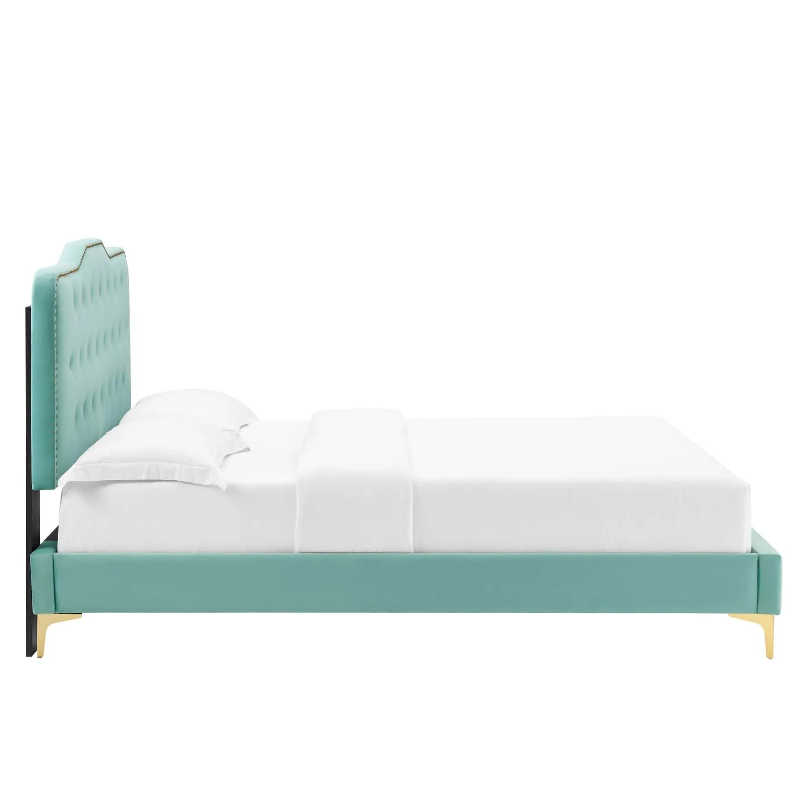 Amber Tufted Performance Velvet Twin Platform Bed By Modway - MOD-6778