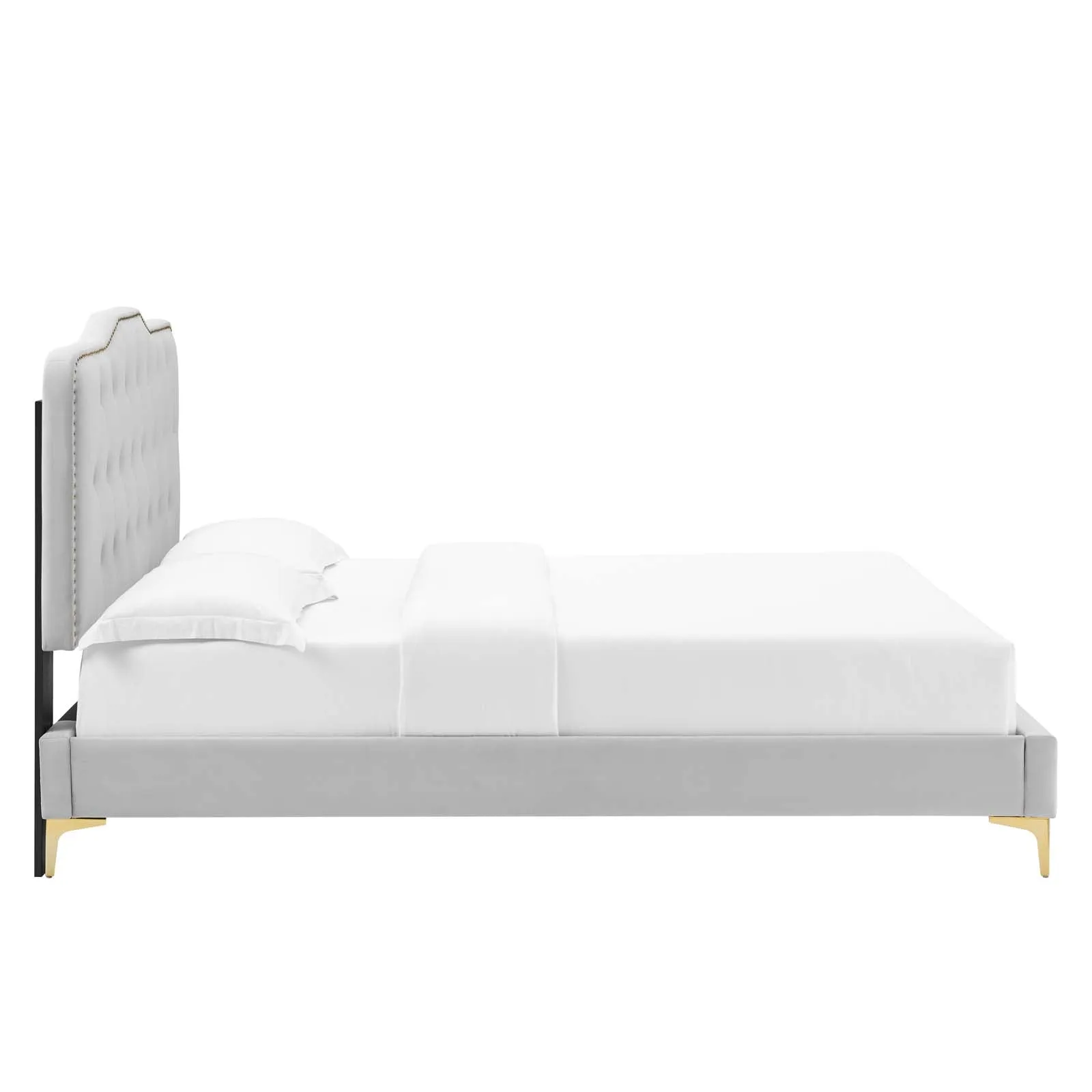 Amber Tufted Performance Velvet Twin Platform Bed By Modway - MOD-6778