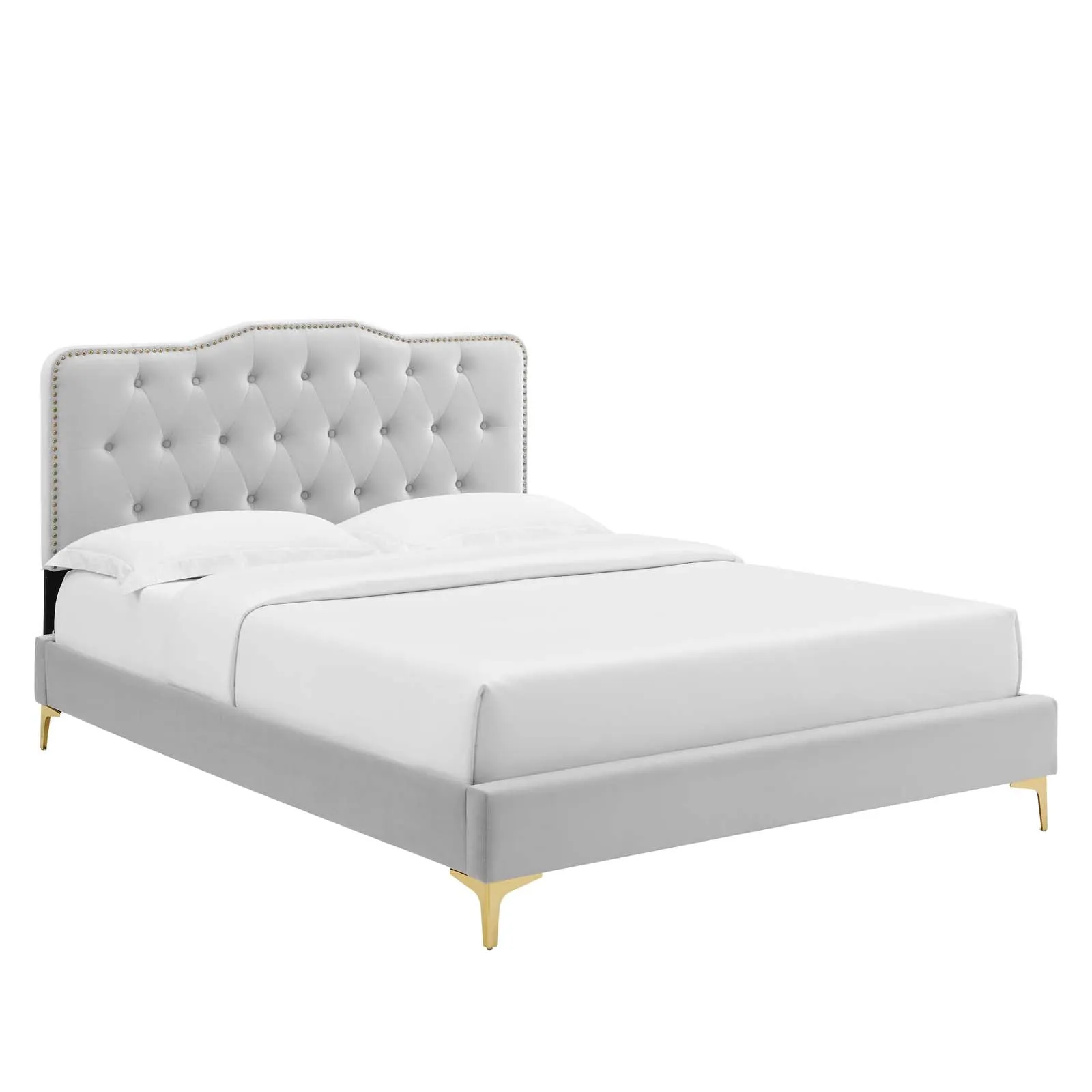 Amber Tufted Performance Velvet Twin Platform Bed By Modway - MOD-6778