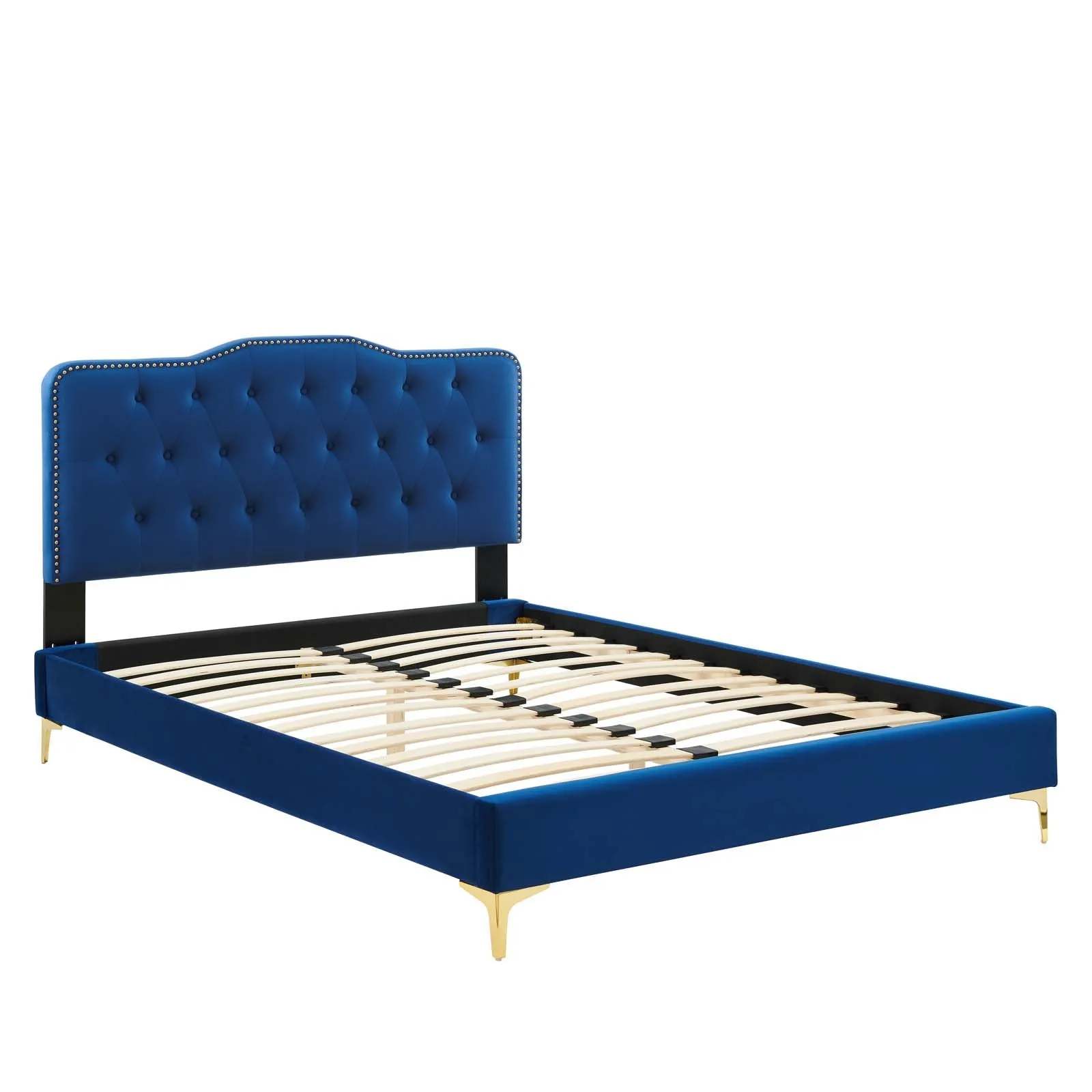 Amber Tufted Performance Velvet Twin Platform Bed By Modway - MOD-6778