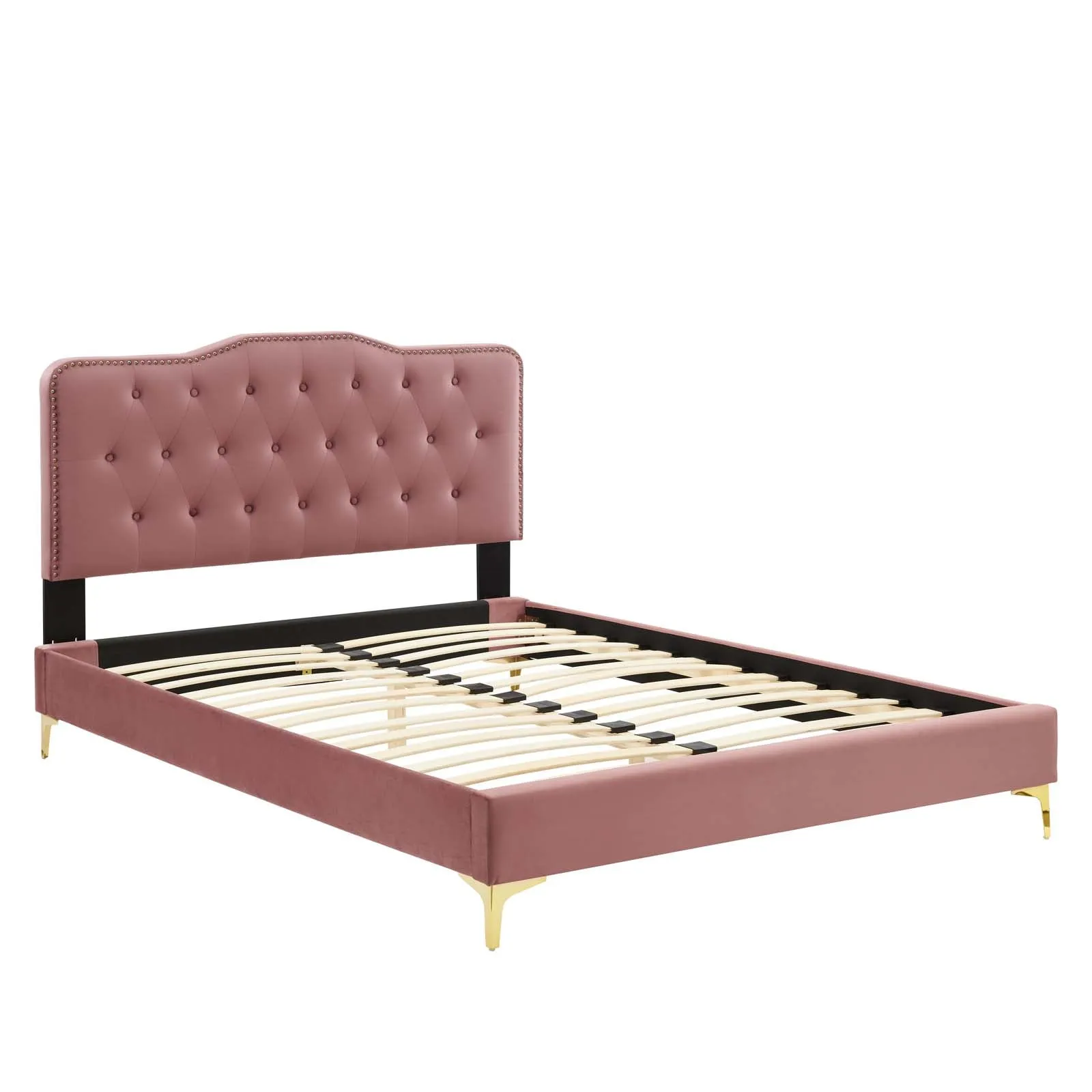 Amber Tufted Performance Velvet Twin Platform Bed By Modway - MOD-6778