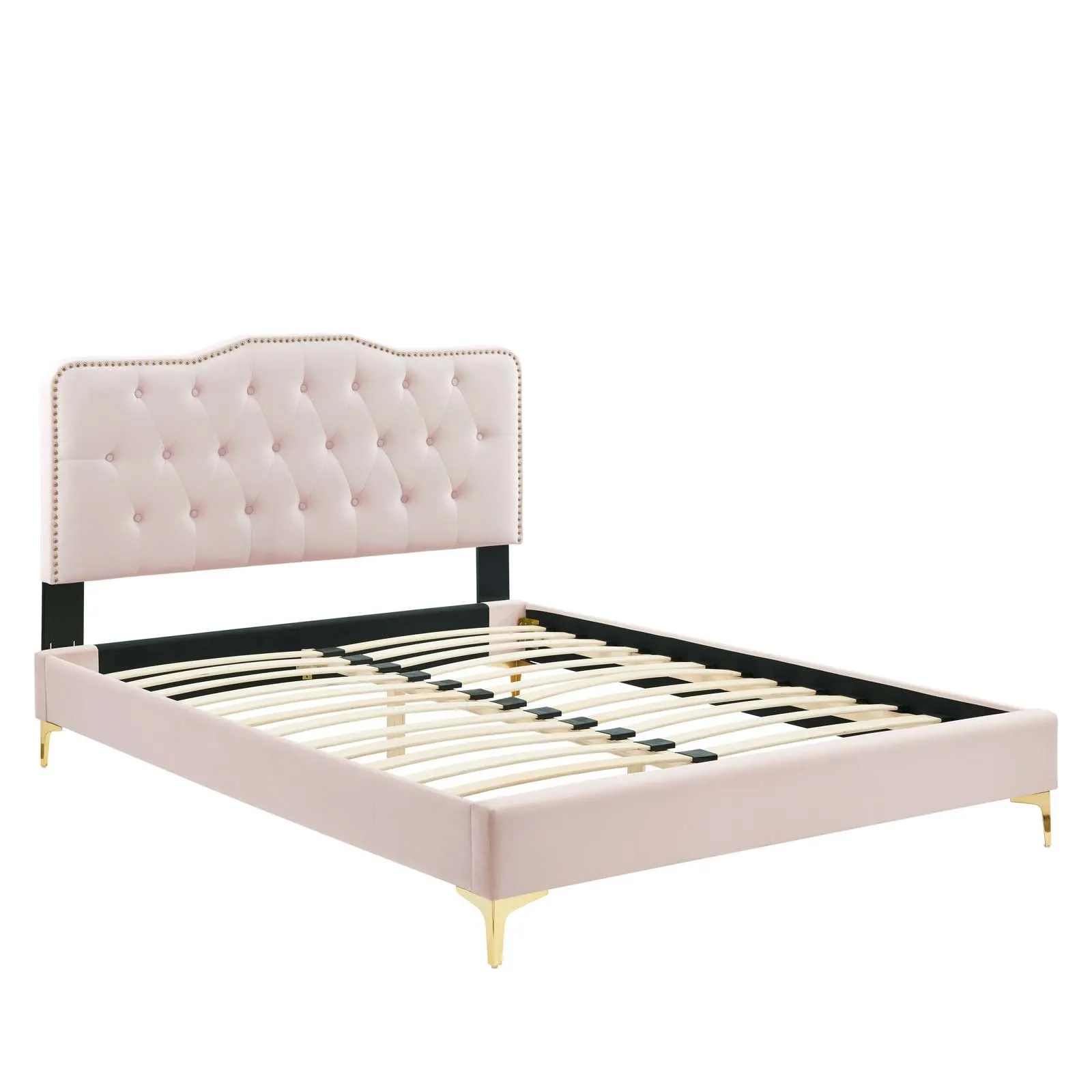 Amber Tufted Performance Velvet Twin Platform Bed By Modway - MOD-6778