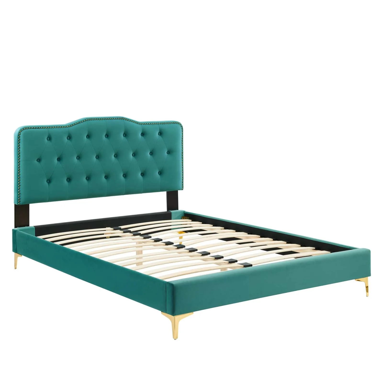 Amber Tufted Performance Velvet Twin Platform Bed By Modway - MOD-6778