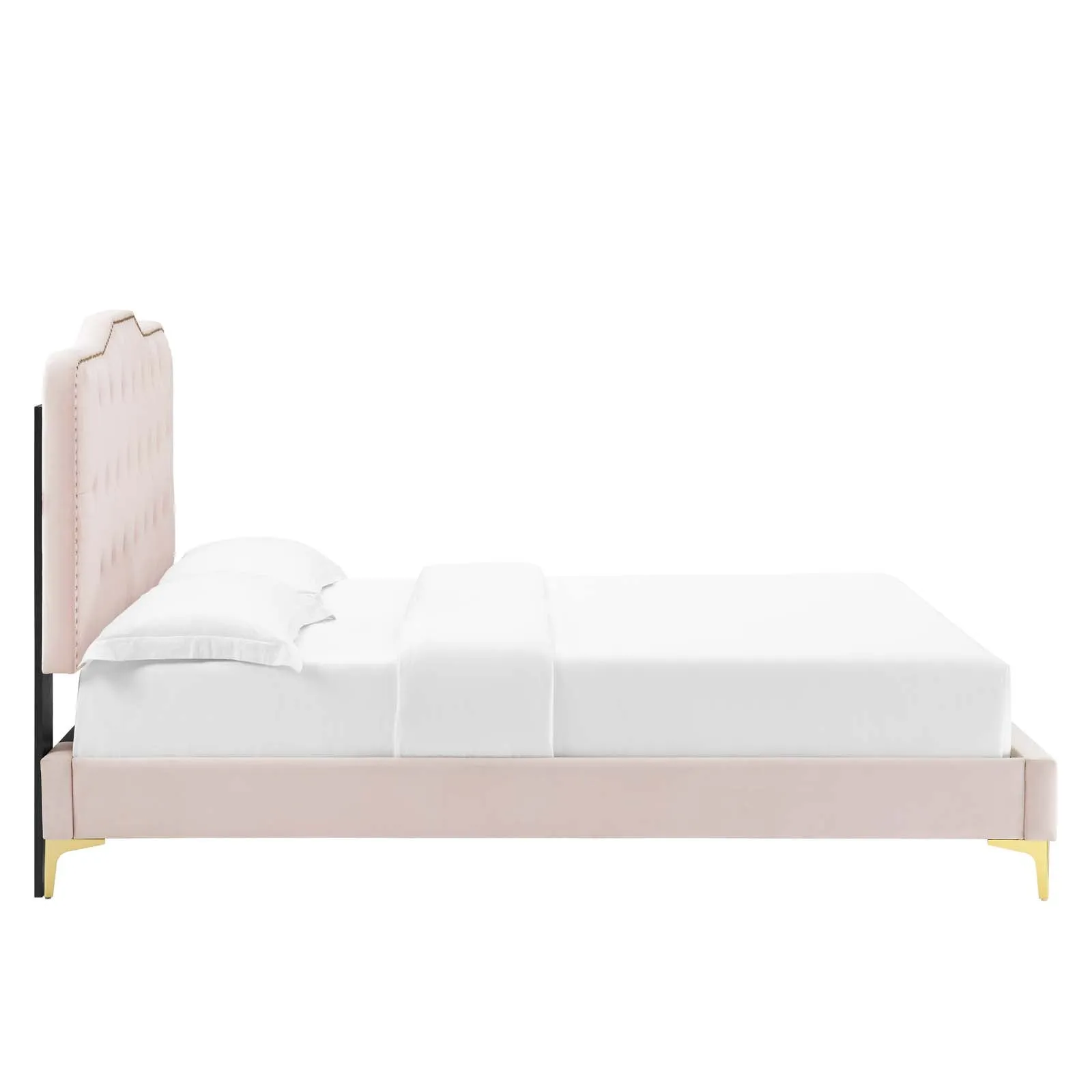 Amber Tufted Performance Velvet Twin Platform Bed By Modway - MOD-6778