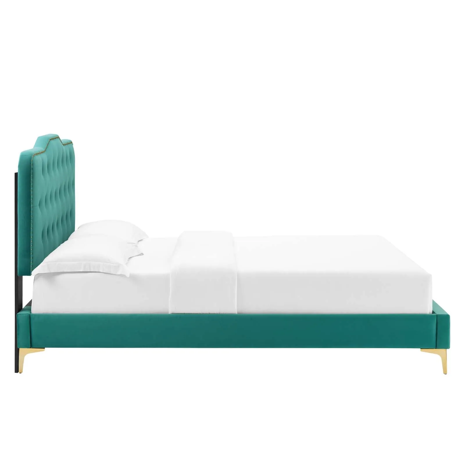 Amber Tufted Performance Velvet Twin Platform Bed By Modway - MOD-6778