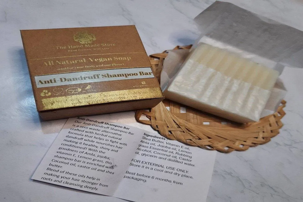 Anti-Dandruff Shampoo Bar