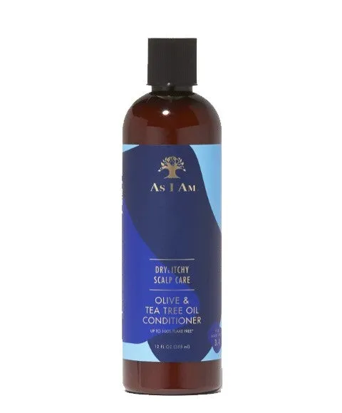 As I Am Dry And Itchy Scalp Care Olive And Tea Tree Oil Conditioner 355ml