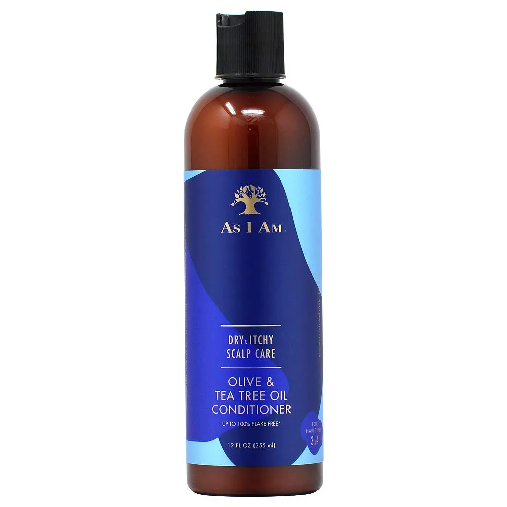 As I Am Dry And Itchy Scalp Care Olive And Tea Tree Oil Conditioner 355ml