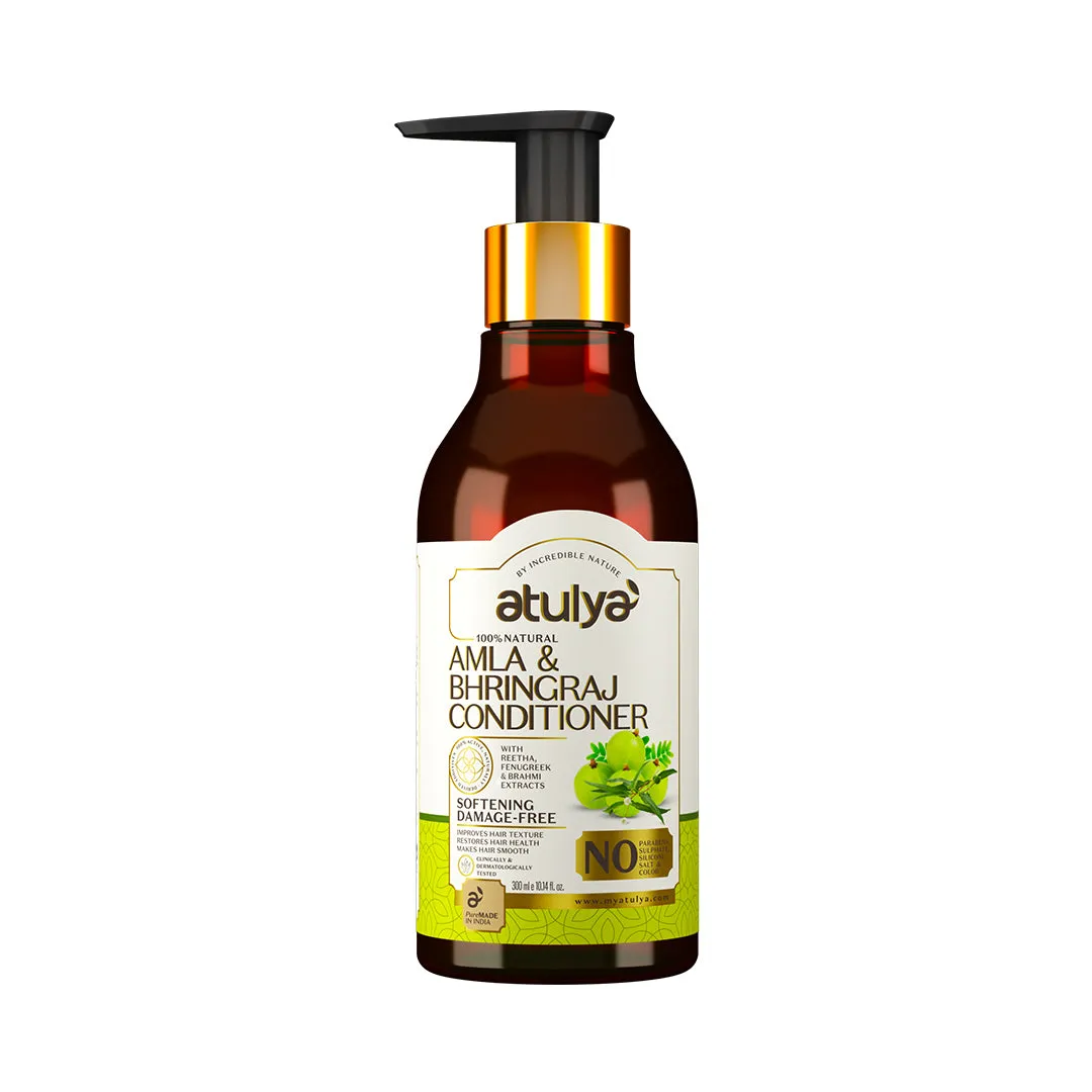 atulya Amla & Bhringraj Conditioner - 300ml (Add 2 Products in the Cart & Get 1 Free Product Use Code: B1G1)