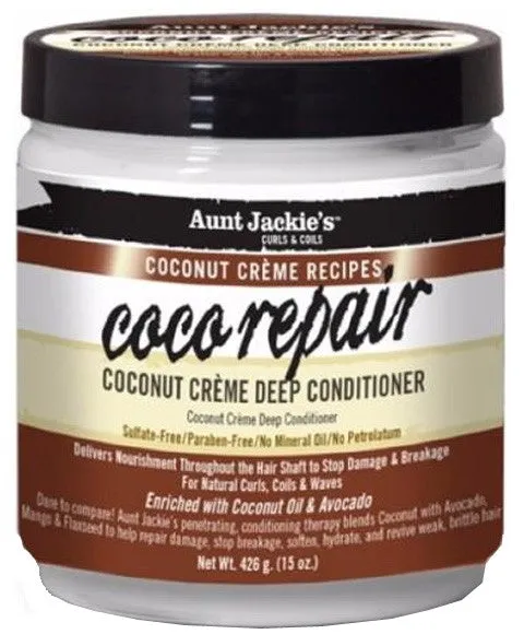 Aunt Jackie's Coco Repair Coconut Creme Deep Conditioner 426g