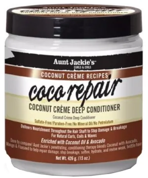 Aunt Jackie's Coco Repair Coconut Creme Deep Conditioner 426g