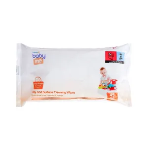 baby me Toy and Surface Cleaning Wipes 45 pcs