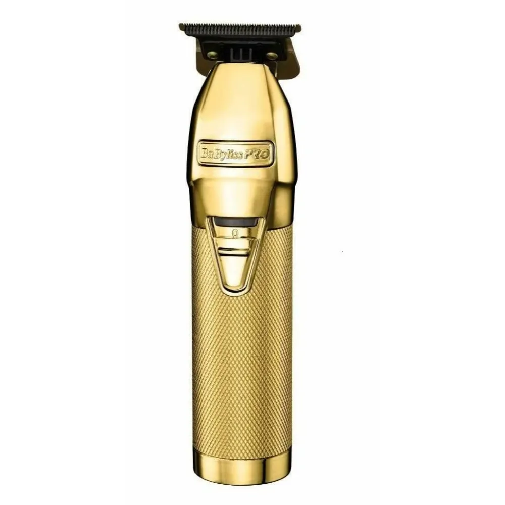 BaByliss PRO GOLD FX Skeleton Exposed T-Blade Outlining Cordless Trimmer FX787G