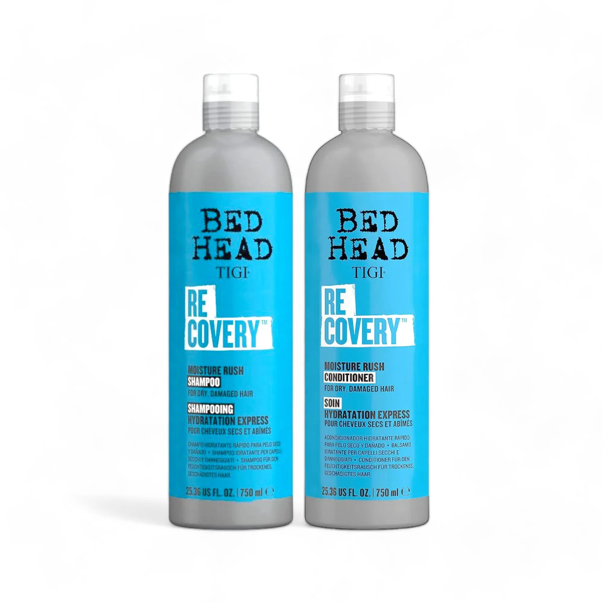 Bed Head Tigi Recovery for Dry Hair Shampoo and Conditioner Pack 750ml