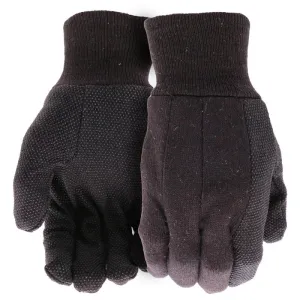 Boss B61021-L Indoor/Outdoor Work Gloves, Men's, L, 8 to 8-3/8 in L, Straight Thumb, Elastic Knit Wrist Cuff, Jersey :PR: QUANTITY: 1