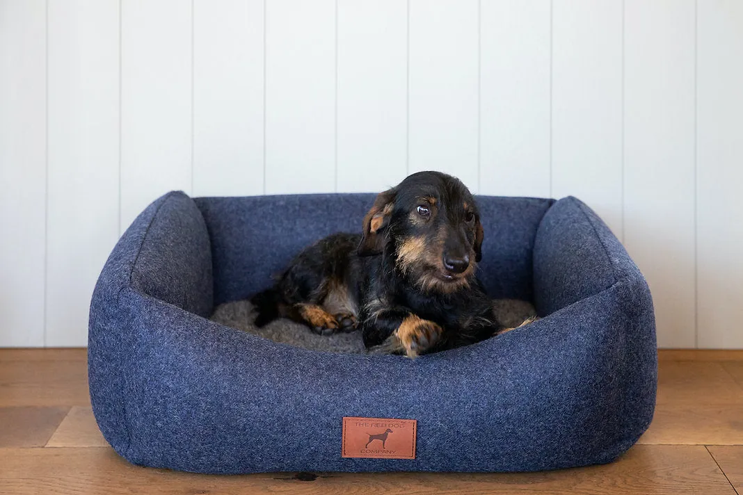 Cobalt Blue Classic Dog Bed