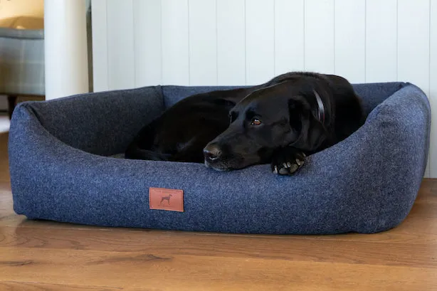 Cobalt Blue Classic Dog Bed