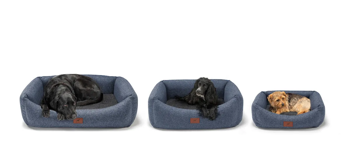 Cobalt Blue Classic Dog Bed