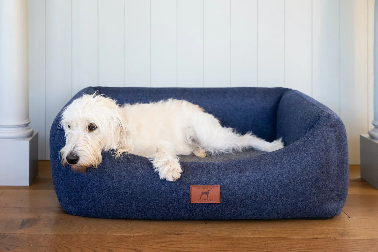 Cobalt Blue Classic Dog Bed