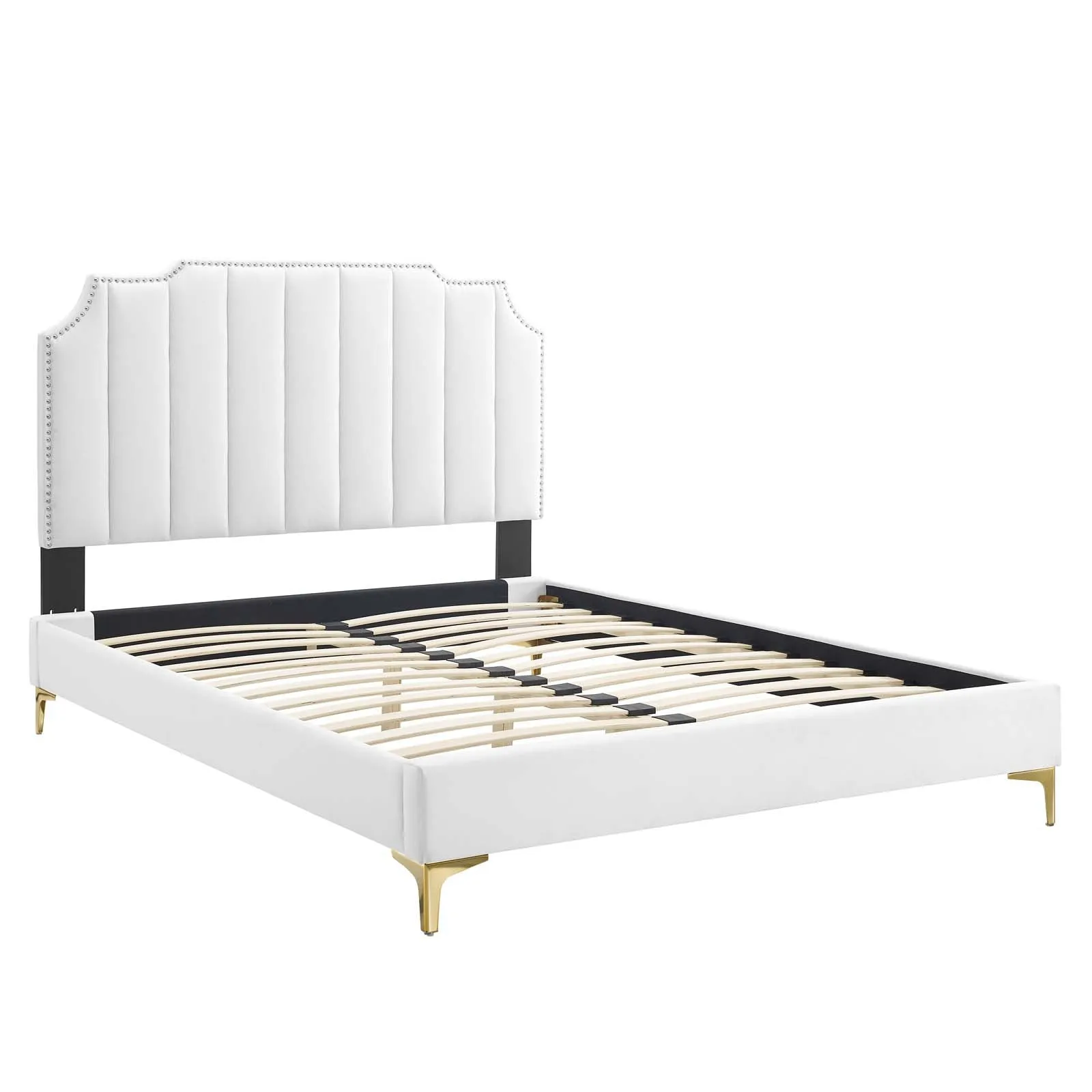 Colette Full Performance Velvet Platform Bed By Modway - MOD-6888