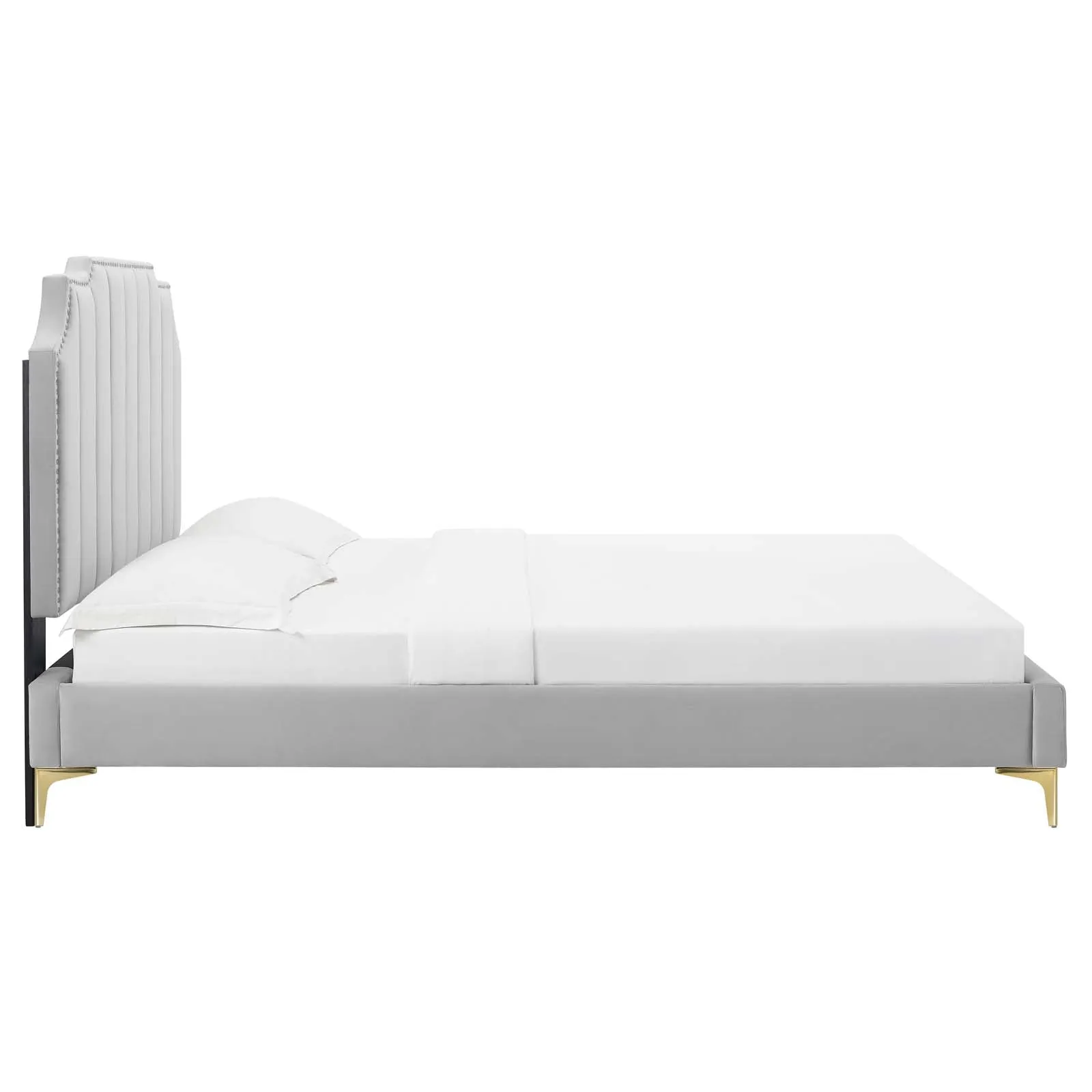 Colette Full Performance Velvet Platform Bed By Modway - MOD-6888