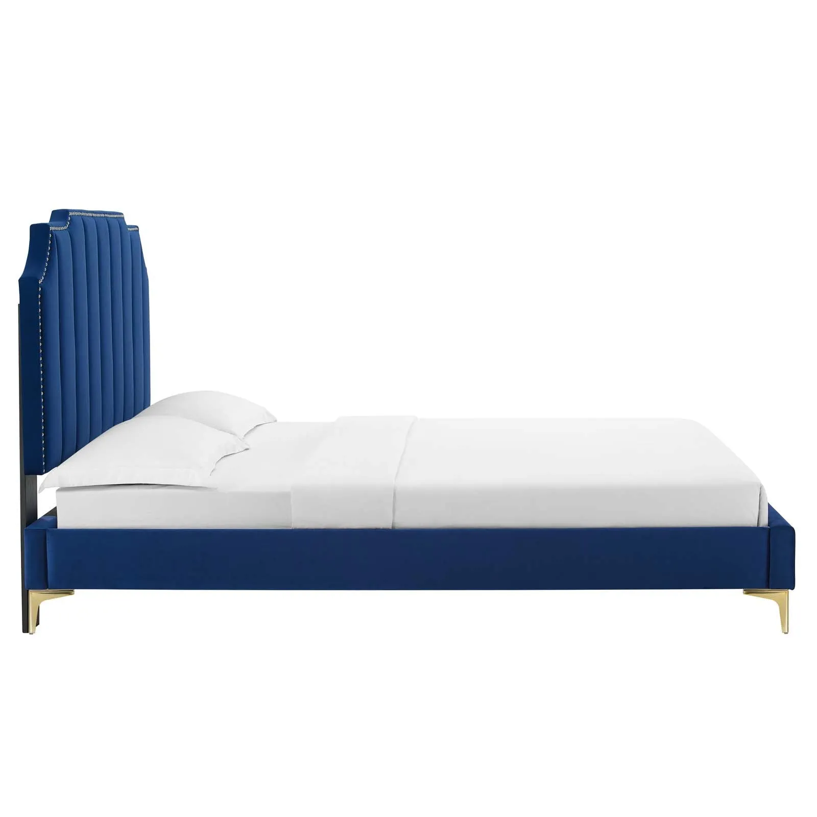 Colette Full Performance Velvet Platform Bed By Modway - MOD-6888