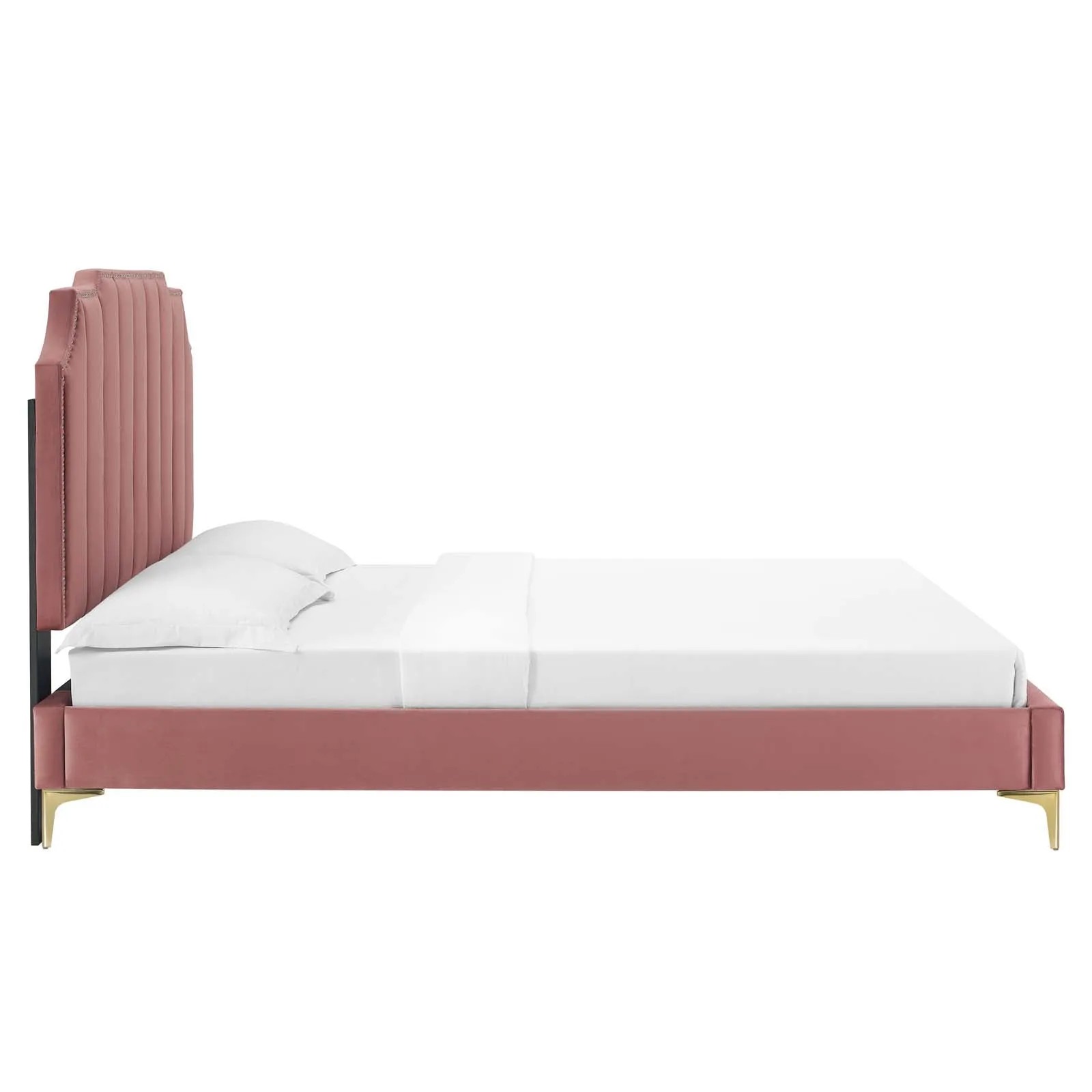 Colette Full Performance Velvet Platform Bed By Modway - MOD-6888