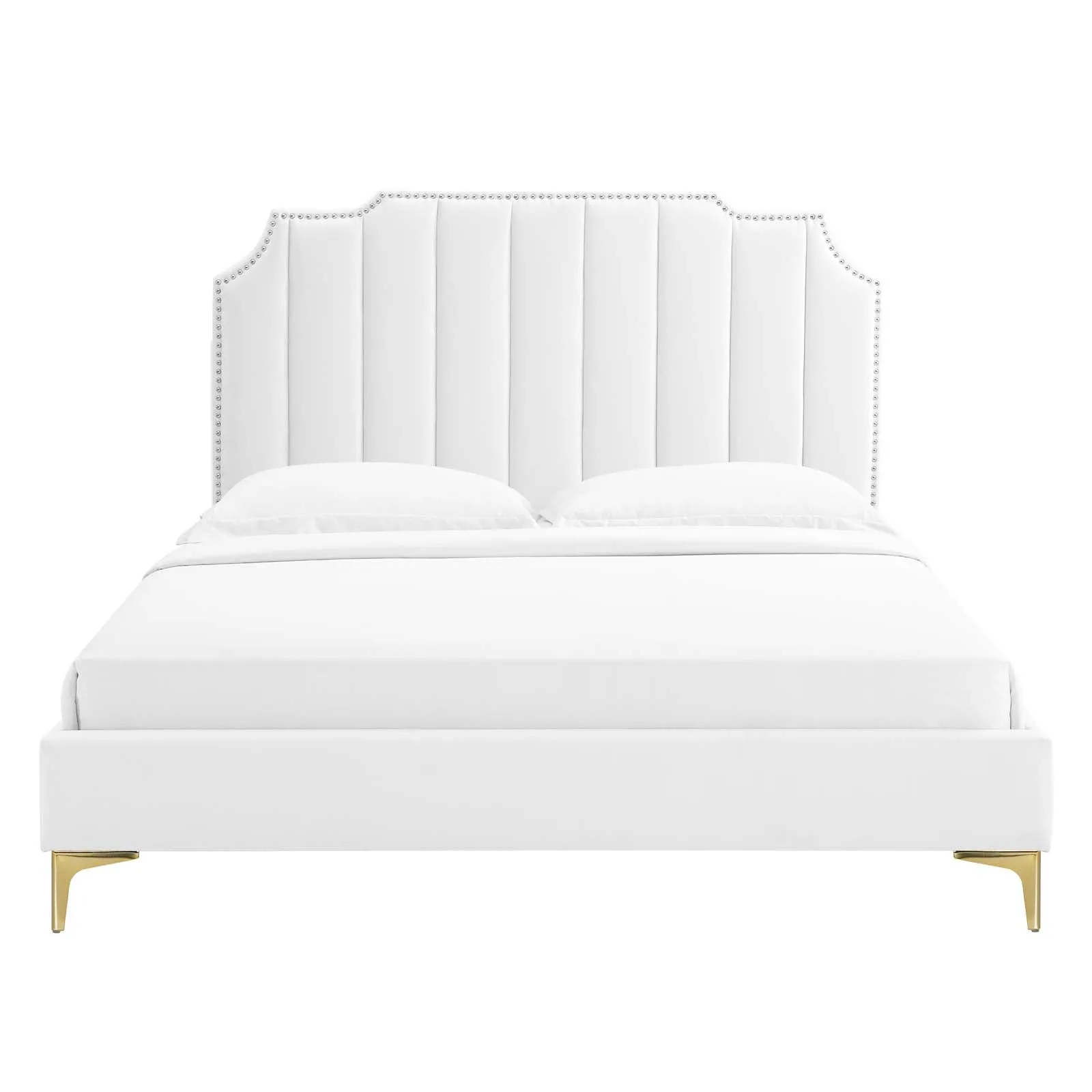 Colette Full Performance Velvet Platform Bed By Modway - MOD-6888