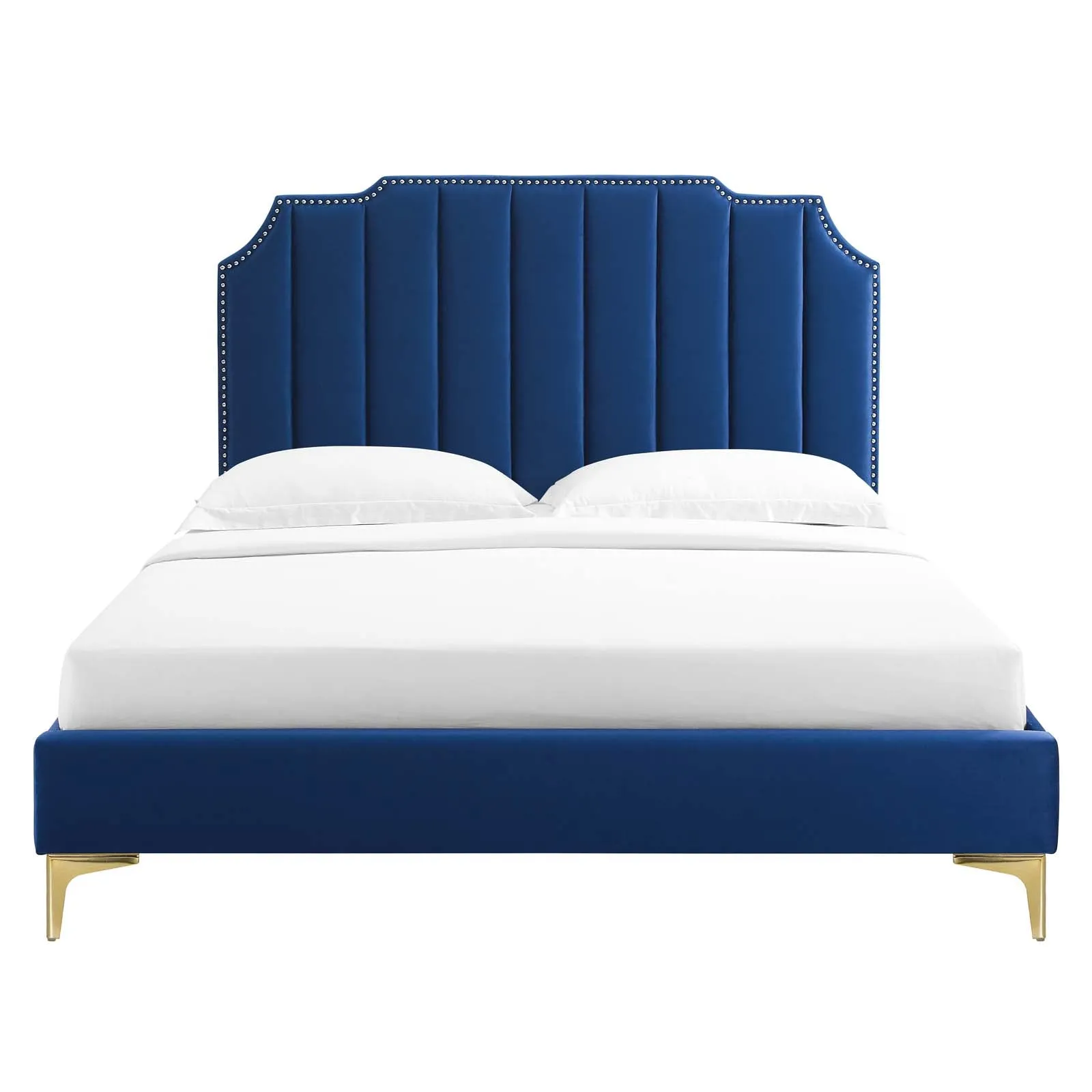 Colette Full Performance Velvet Platform Bed By Modway - MOD-6888