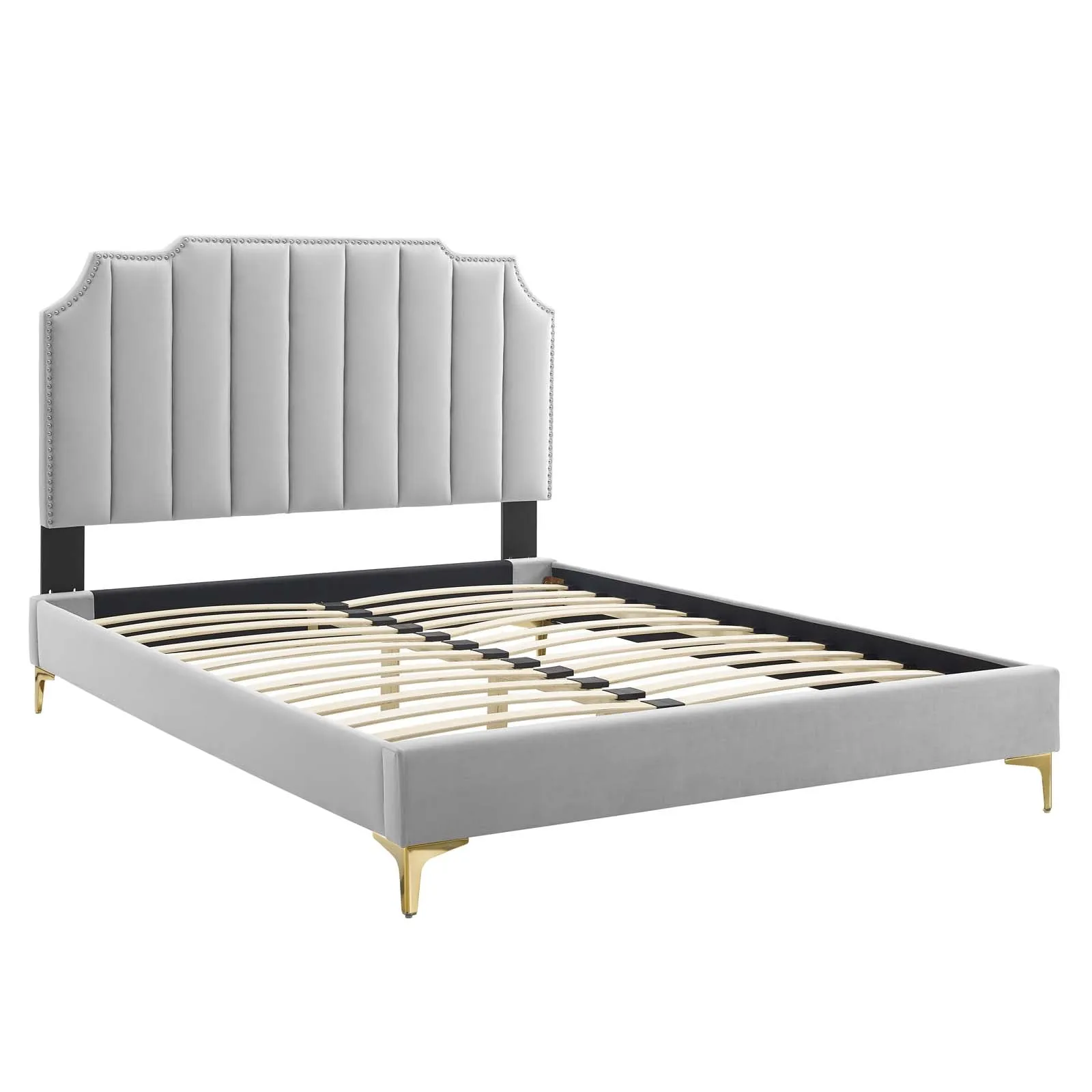 Colette Full Performance Velvet Platform Bed By Modway - MOD-6888