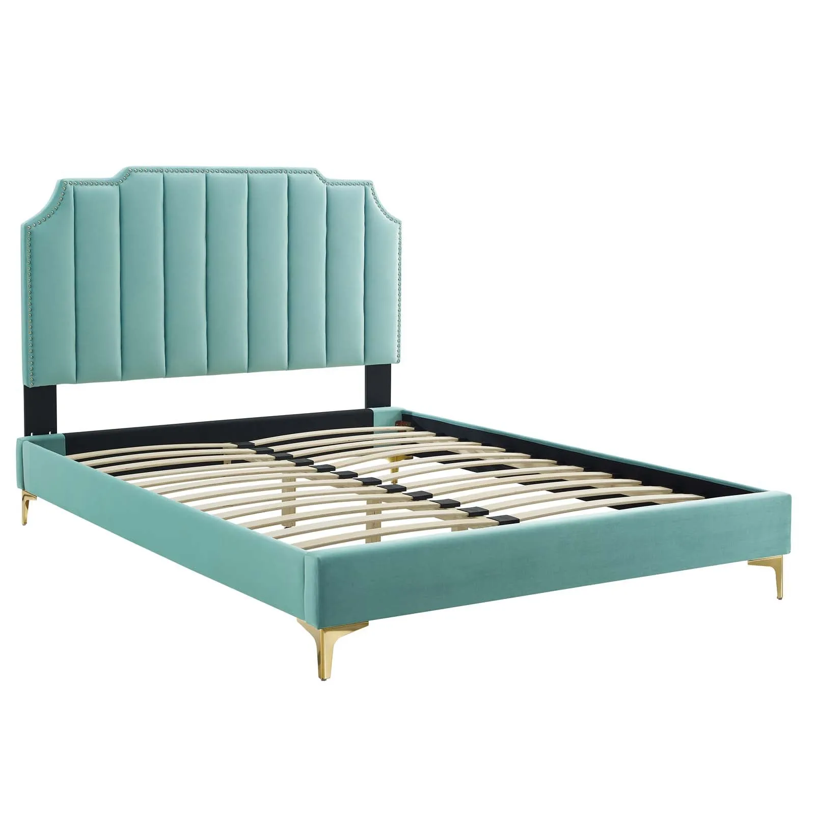 Colette Full Performance Velvet Platform Bed By Modway - MOD-6888