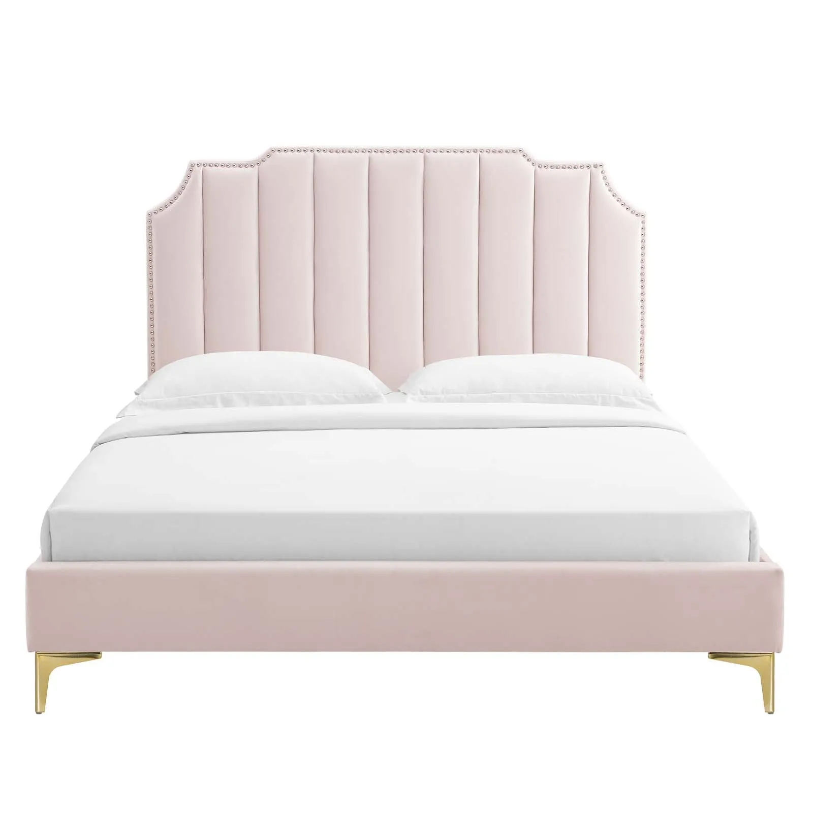 Colette Full Performance Velvet Platform Bed By Modway - MOD-6888