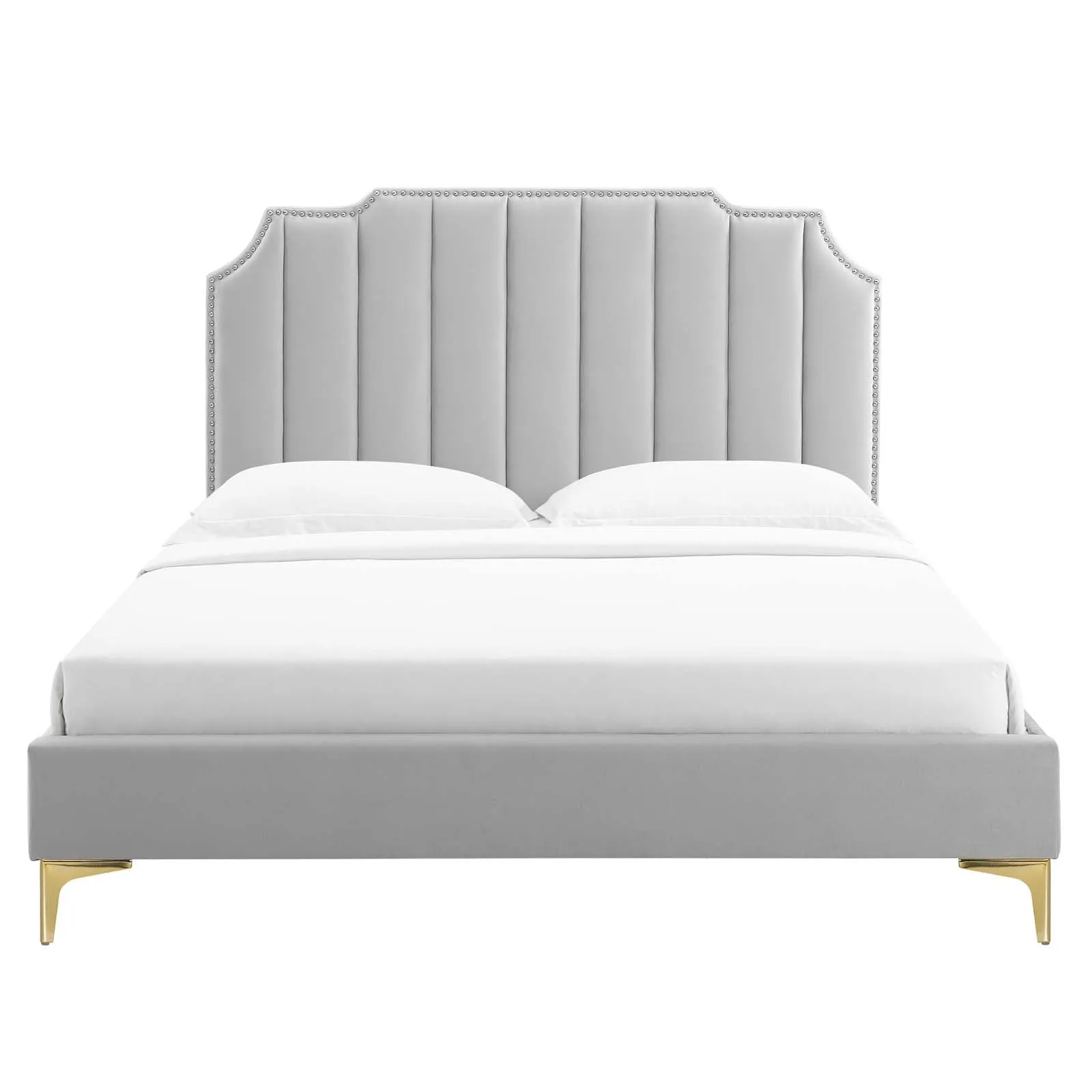 Colette Full Performance Velvet Platform Bed By Modway - MOD-6888