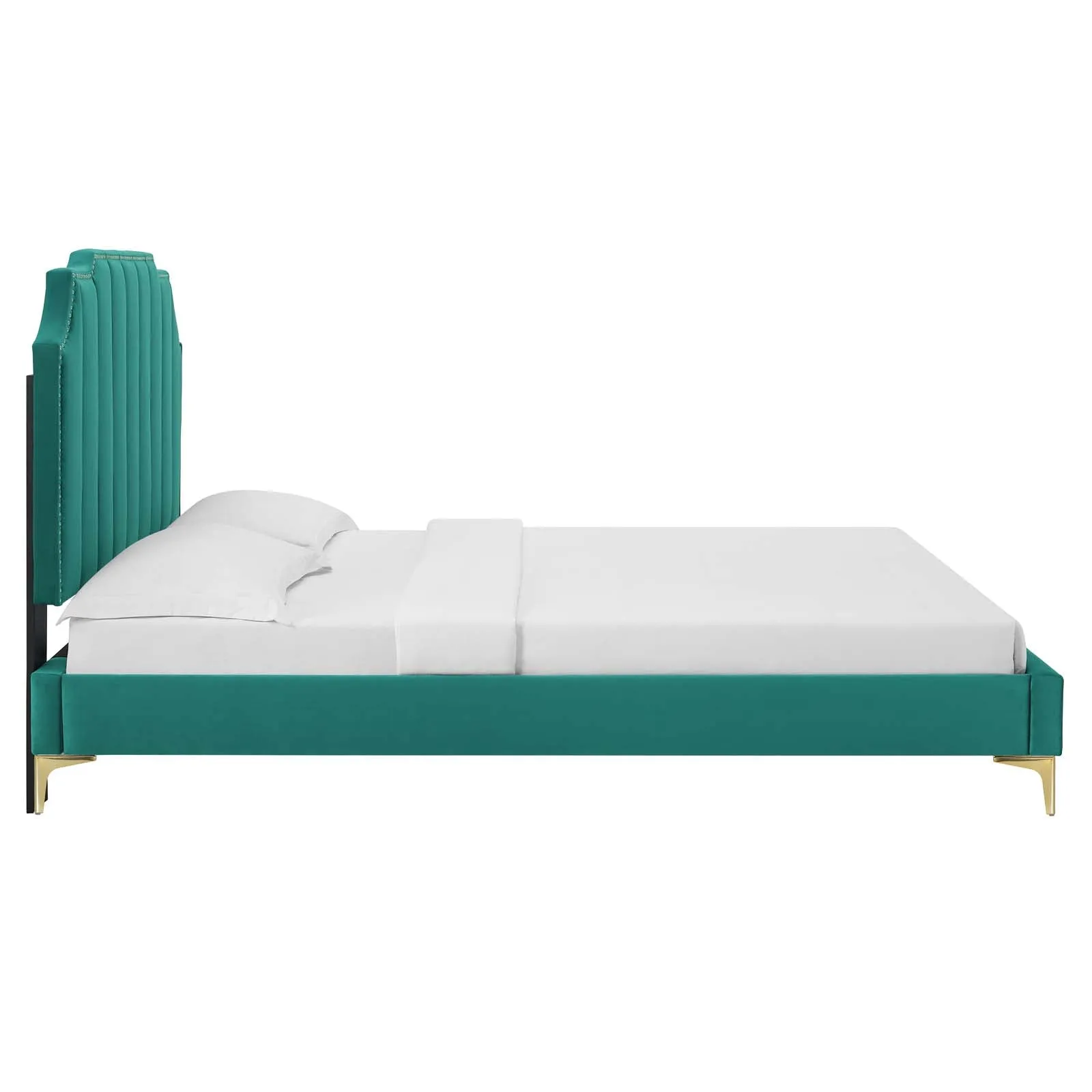 Colette Full Performance Velvet Platform Bed By Modway - MOD-6888