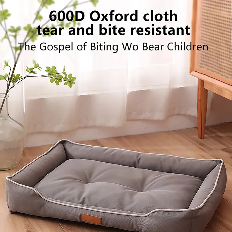 Durable Waterproof Dog Bed with 600D Oxford Fabric