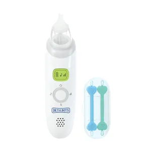 Electric Nasal Aspirator with 2-Pack Nose & Ear Cleaners