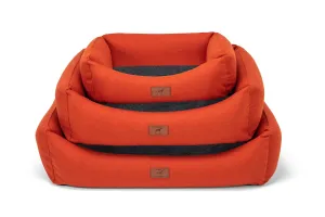 Fire Orange Classic Dog Bed