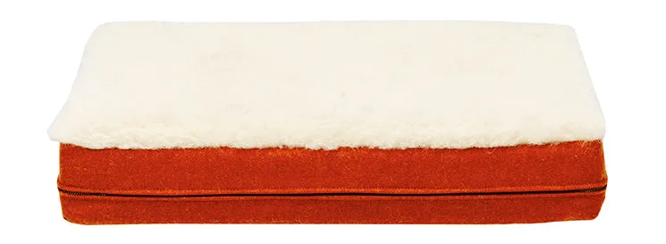 Fire Orange Classic Dog Bed