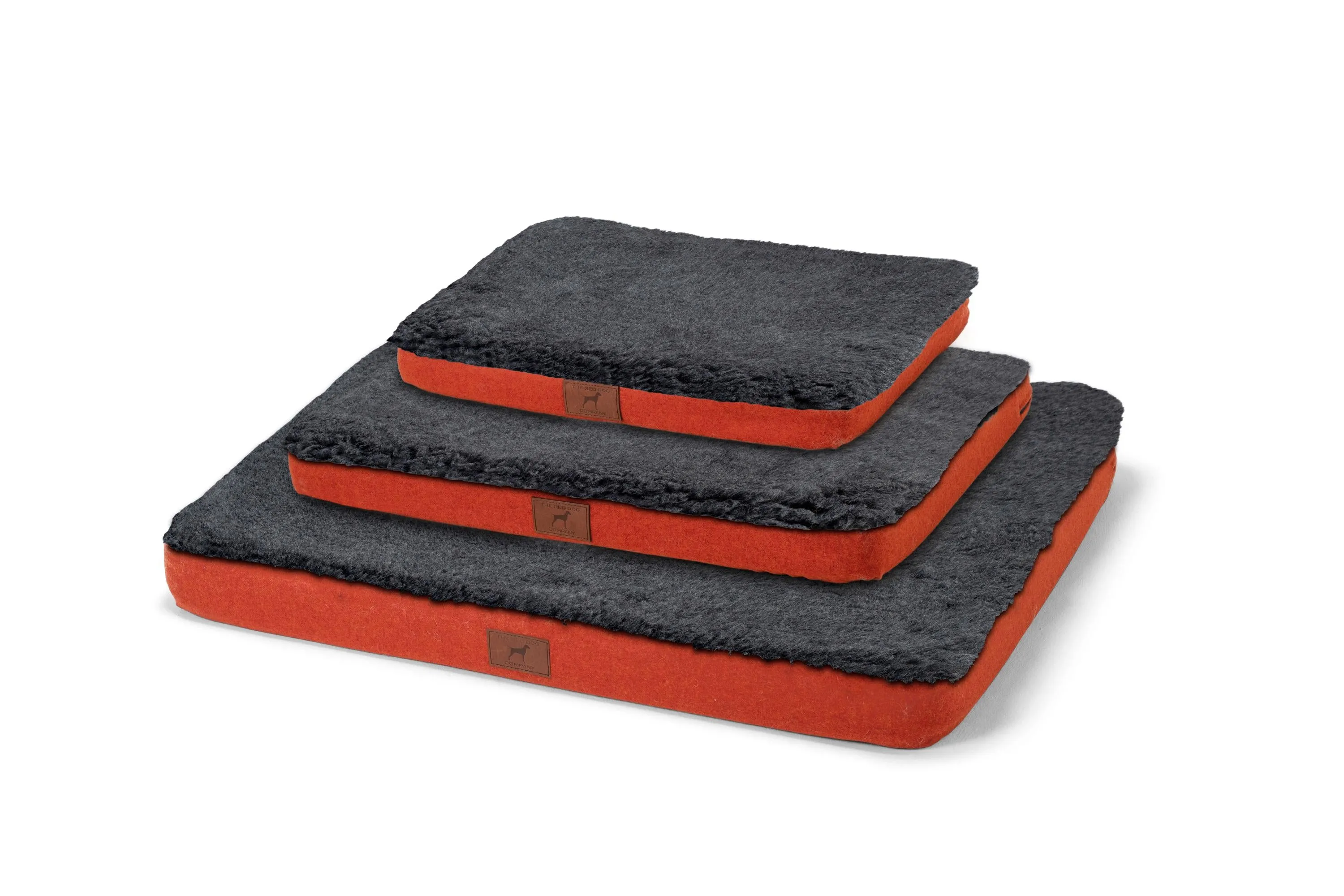 Fire Orange Dog Mat