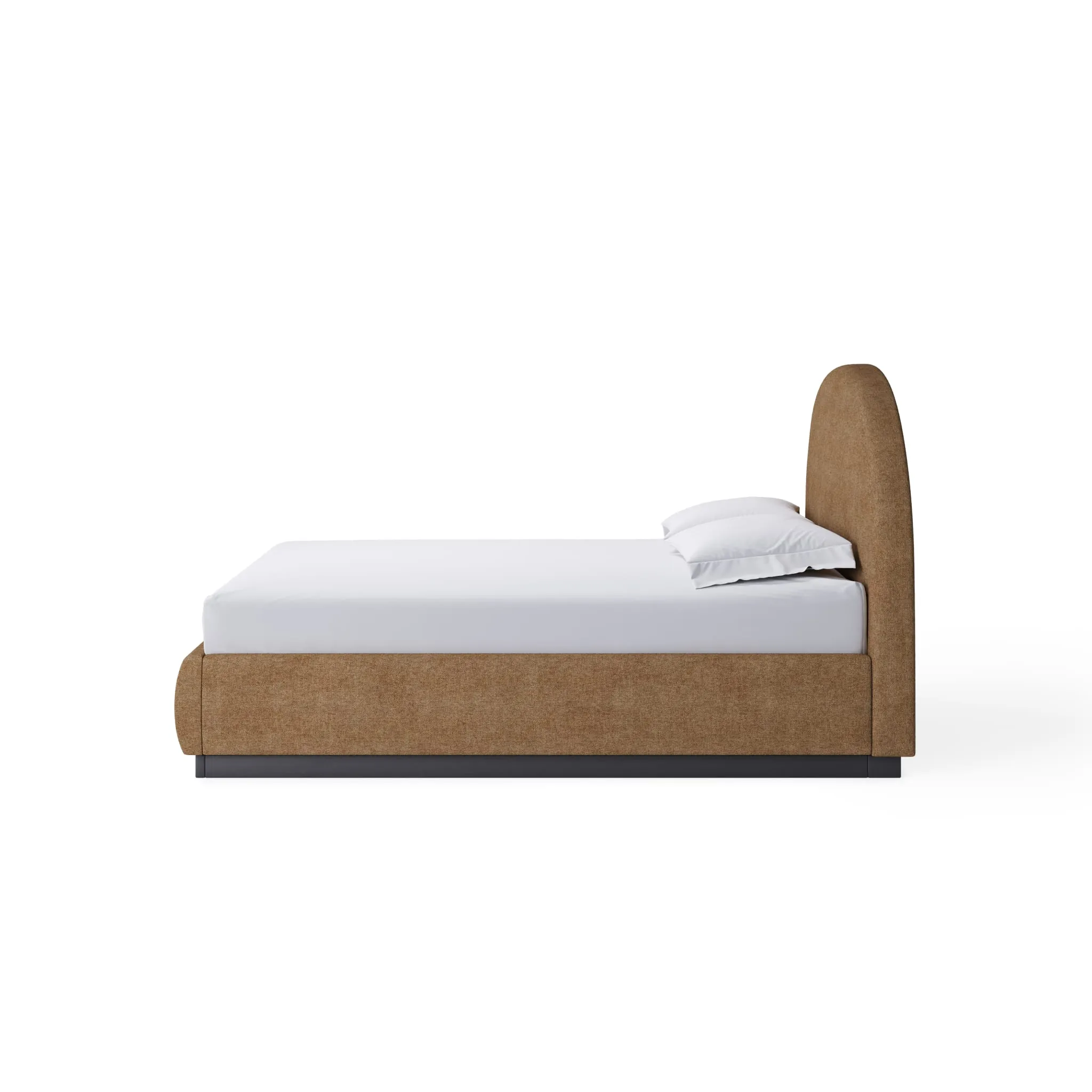 Flex Upholstered Bed in Porcini Chenille