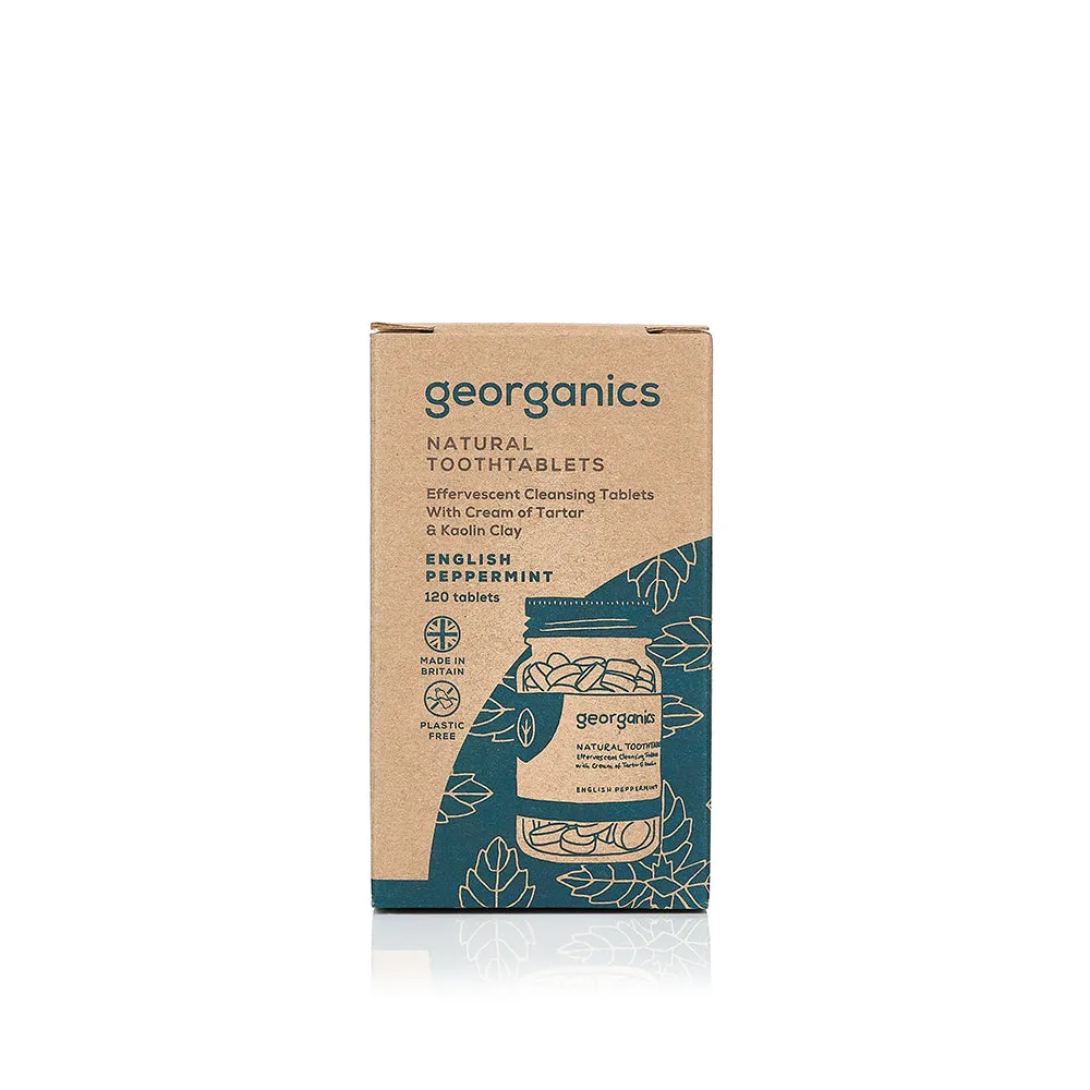 Georganics - Natural Toothtablets - Peppermint