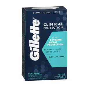 Gillette Clinical Strength Anti-Perspirant Deodorant Advanced Solid Fresh 1.7 oz By Gillette