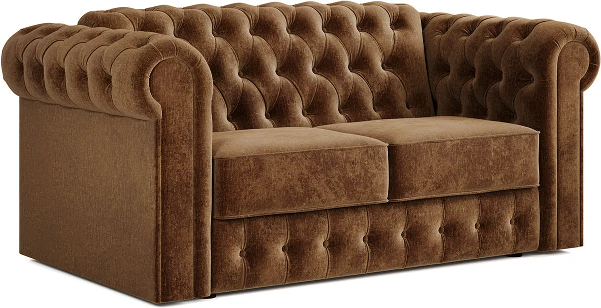 Jay-Be Chesterfield 2 Seater Sofa Bed with Deep e-Sprung™ Mattress