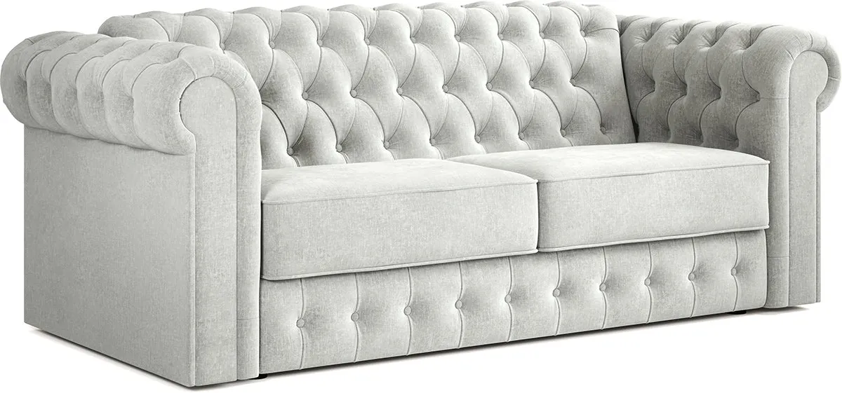 Jay-Be Chesterfield 3 Seater Sofa Bed with Deep e-Sprung™ Mattress