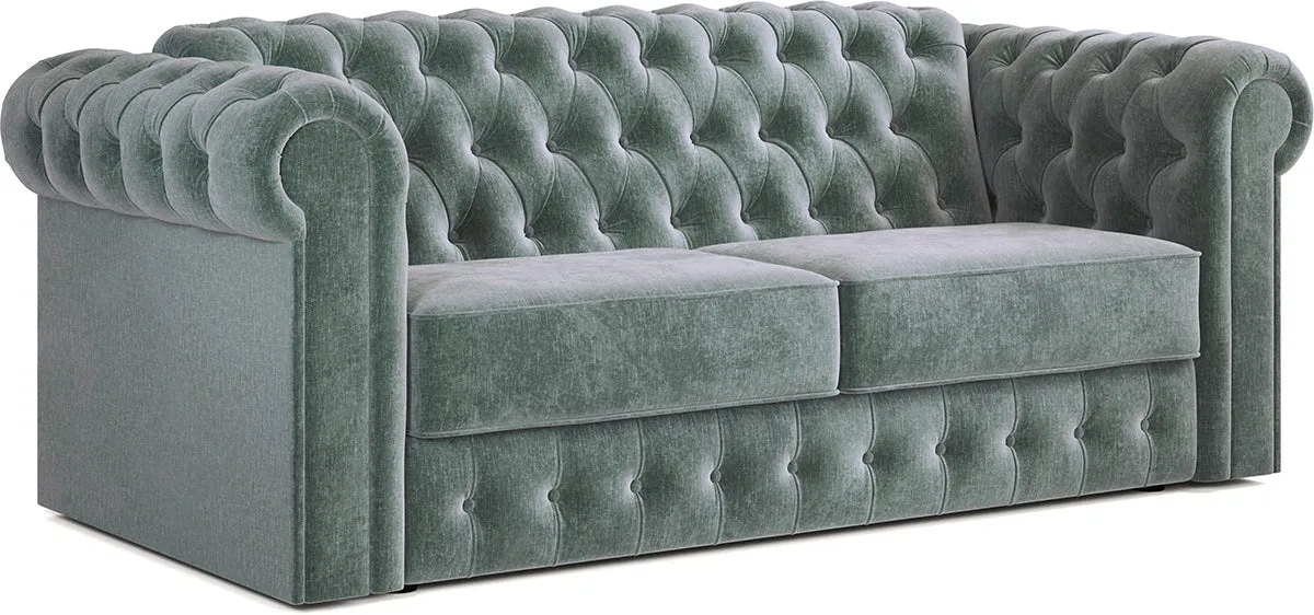 Jay-Be Chesterfield 3 Seater Sofa Bed with Deep e-Sprung™ Mattress