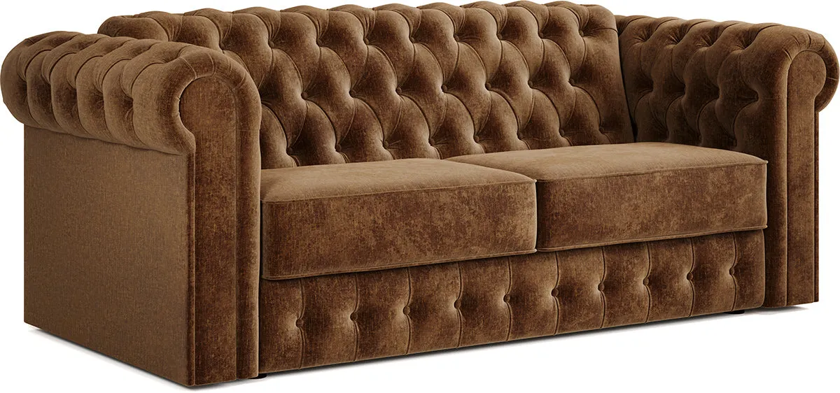 Jay-Be Chesterfield 3 Seater Sofa Bed with Deep e-Sprung™ Mattress