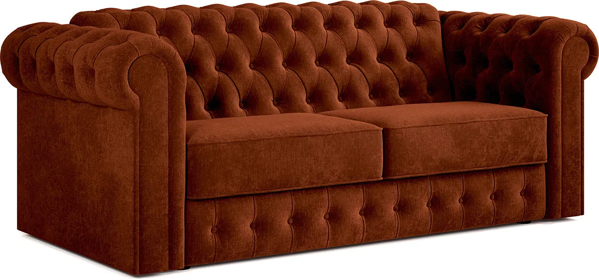 Jay-Be Chesterfield 3 Seater Sofa Bed with Deep e-Sprung™ Mattress